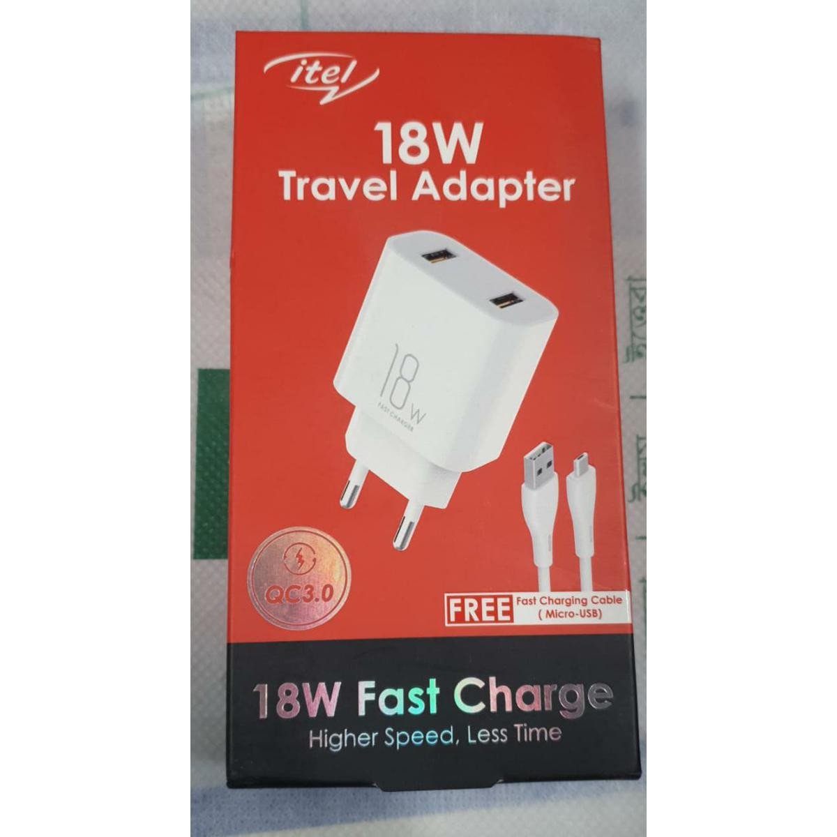 Itel 18W Fast Charger